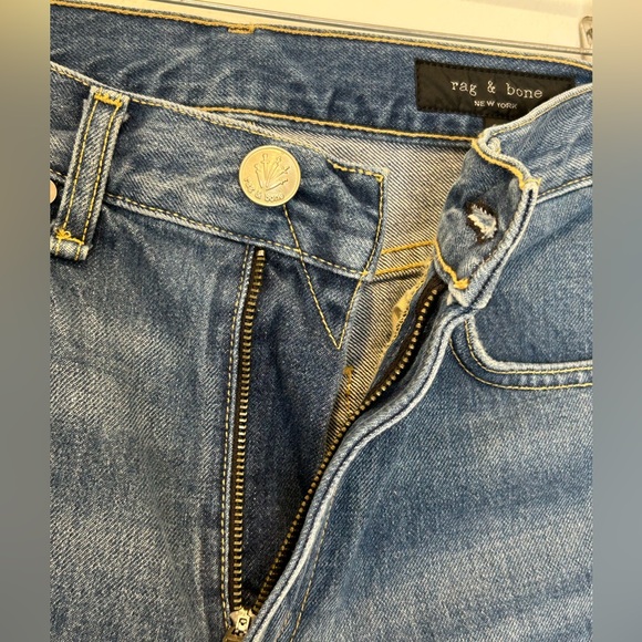 Rag & Bone New York PAMELA Distressed Ankle Women's 26 Mid Rise - Picture 9 of 14